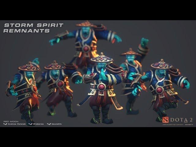 Dota 2 Storm Spirit - Good Fortune Remnants Kinetic Gem review