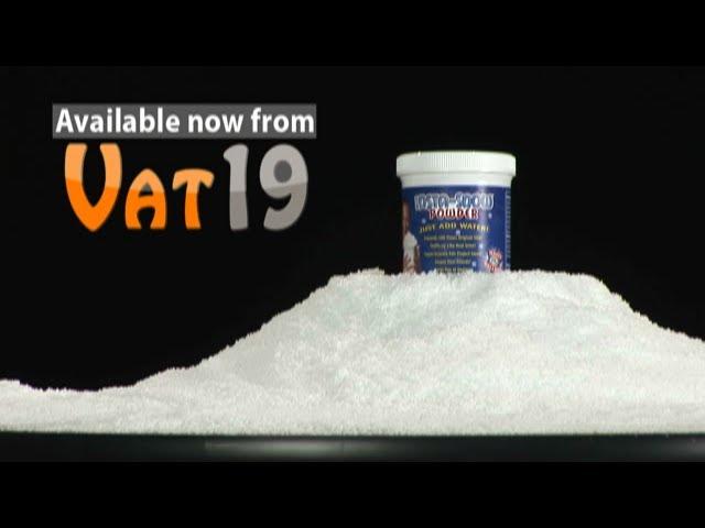 Make snow with InstaSnow fake snow powder