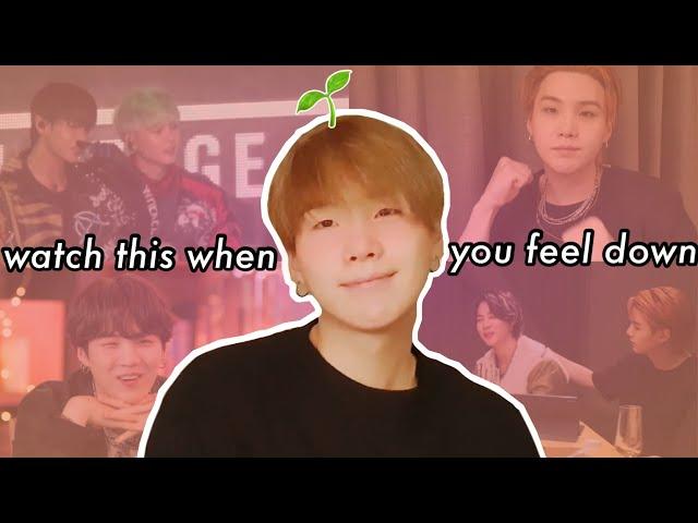 If “comfort” was a person, it’d be Min Yoongi | watch when you're feeling down