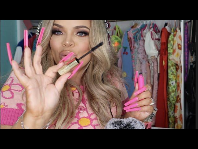 ASMR - Doing YOUR Makeup *Fast Aggressive* (PERSONAL ATTENTION) //soft spoken ~XL NAIL TAPPING~