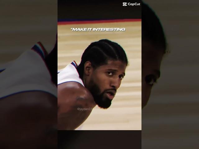 Stephen curry and Paul George from the logo