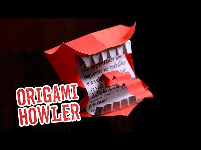 Harry Potter Origami - Howler - Berrador