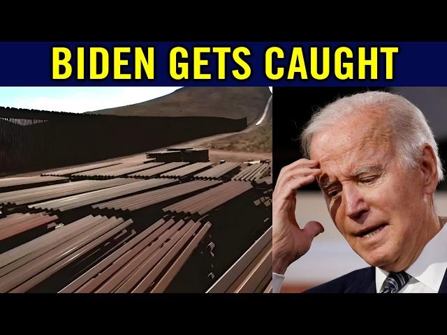 Joe Biden GETS CAUGHT Secretly SELLING OFF Border Wall Parts