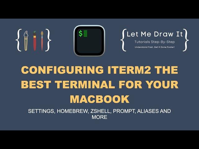 Configuring iTerm2 for your Mac (the best terminal for development in MacOS) - Homebrew, Zsh, etc.