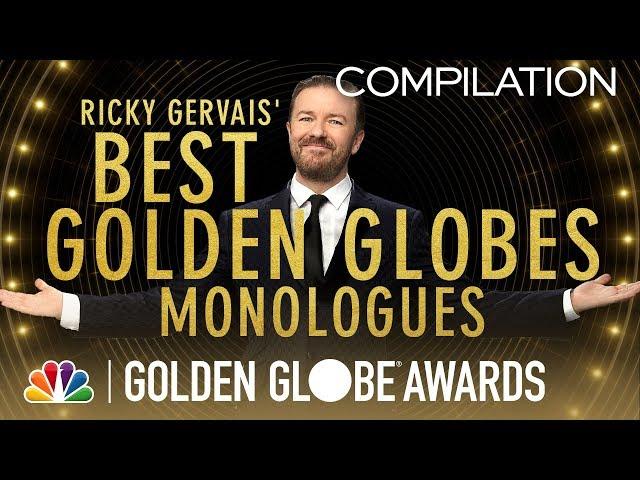 Golden Globes: Ricky Gervais' Best Monologues