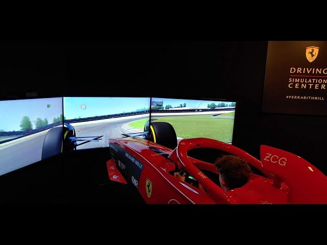 I tried F1 Ferrari Simulator in Maranello 