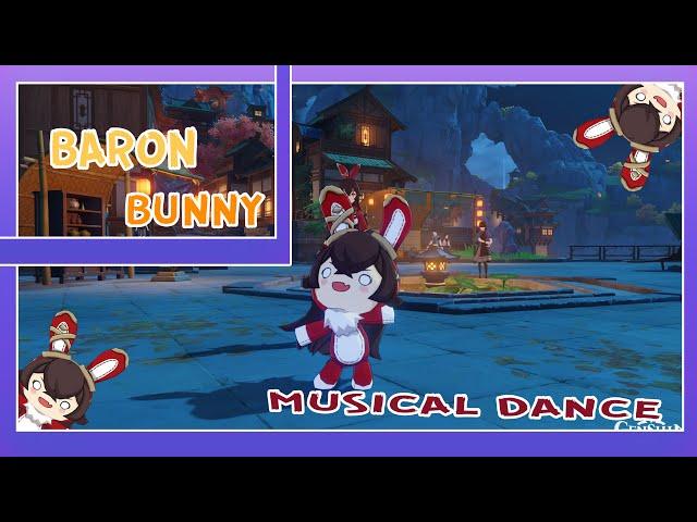 Genshin Impact - Musical dance Baron Bunny ( Барон Зайчик ) Эмбер Amber