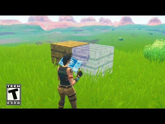 If Fortnite Used Minecraft Builds..