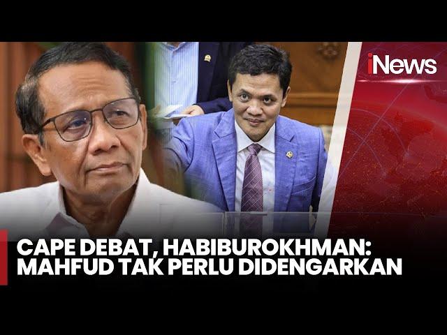 Mahfud Kritik Wacana Koruptor Dimaafkan, Habiburokhman Sebut Menkopolhukam Gagal - iNews Malam 27/12