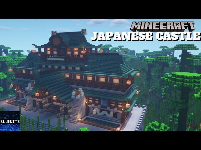 Minecraft Tutorial - How to Build a Japanese Castle #5