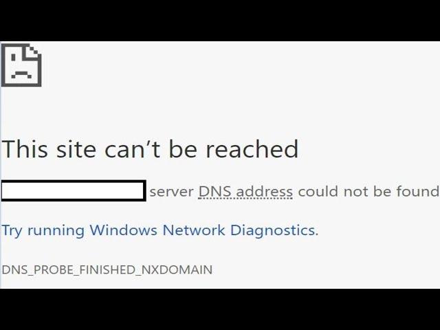 So beheben Sie DNS PROBE FINISHED NXDOMAIN in Google Chrome