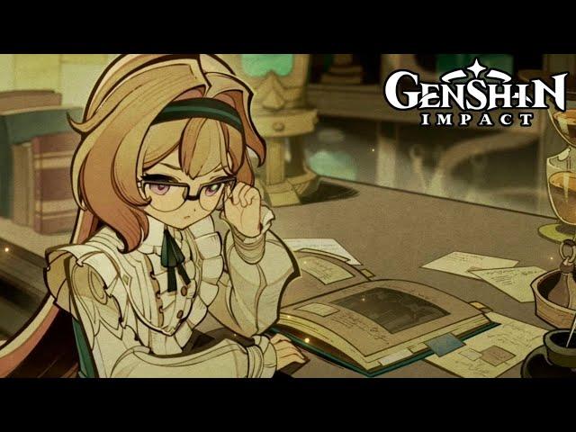 Young Emilie Perfume Cutscene Animation Genshin Impact (Emilie Story Quest Ending)