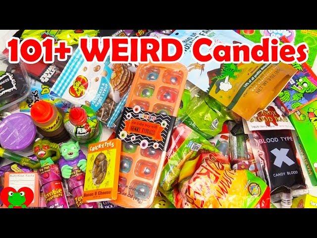 101+ Weird Candies