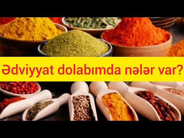 #Vlog25.Ədviyyat Dolabımda nələr var?