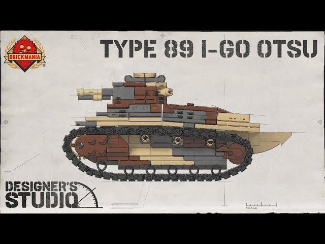 Type 89 I-Go Otsu - Custom Lego - In The Designer’s Studio