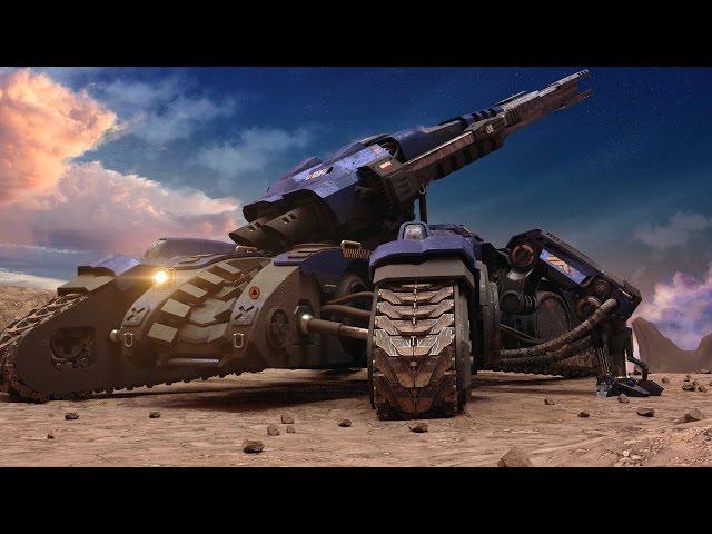 THE TANK -starcraft siege tank animation