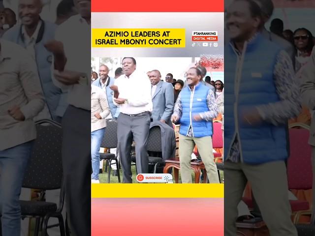 AZIMIO LEADERS AT ISRAEL MBONYI CONCERT #rutospeechtoday #rigathigachagua #azimio #citizentvlive