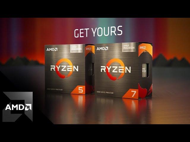 Dominate the battlefield with AMD Ryzen™ 5000 G-Series Desktop Processors