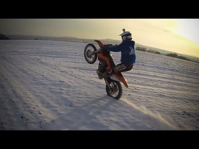 We Ride Gnarly Winter Enduro Krzeszowice Zima KTM300SX vs KTM350exc-f