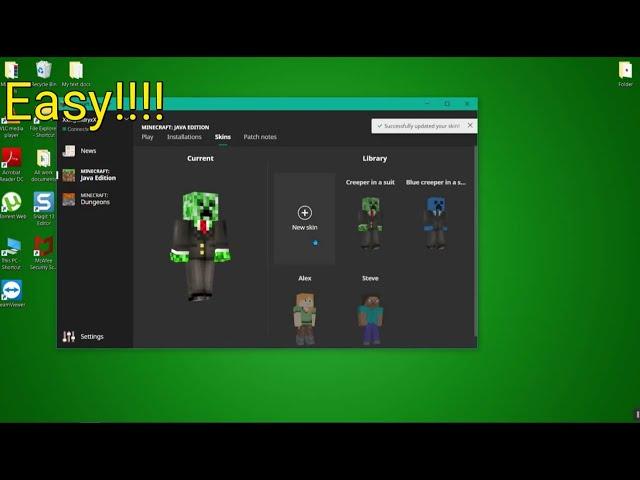 How to Change Your Skin In Minecraft Java(Easy!)