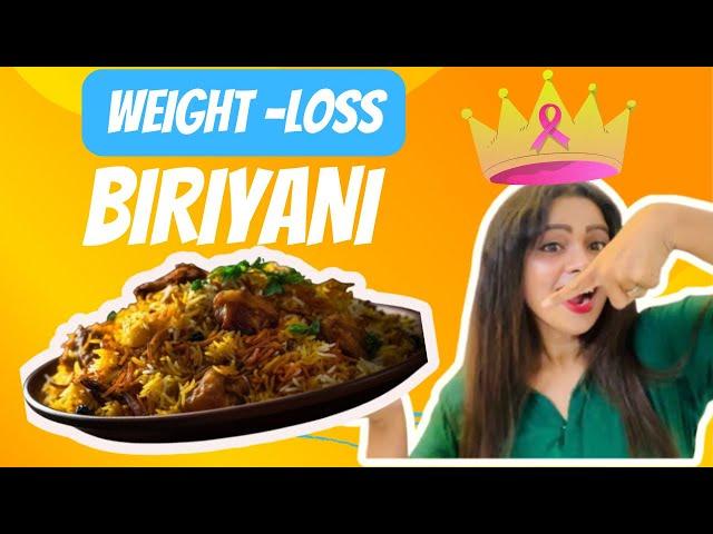 Weightloss biriyani recipe to try | Diet biriyani| Chicken biriyani |Sasha Saju| Wow me