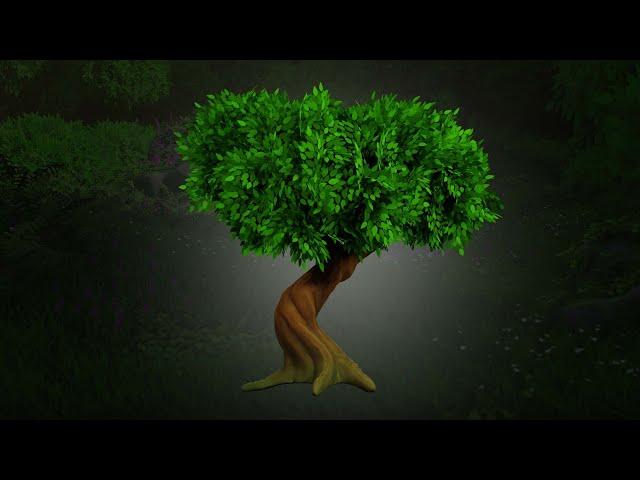 How to create a Stylized Fantasy Tree in Blender and Substance Painter