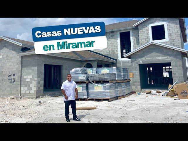 Casas NUEVAS en Miramar Florida