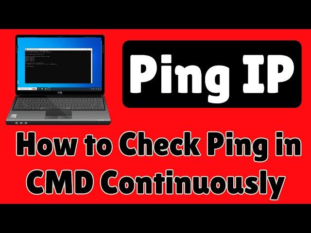 How to Ping Multiple IP Addresses at once in CMD | How to Check Ping in CMD Continuously Windows 10