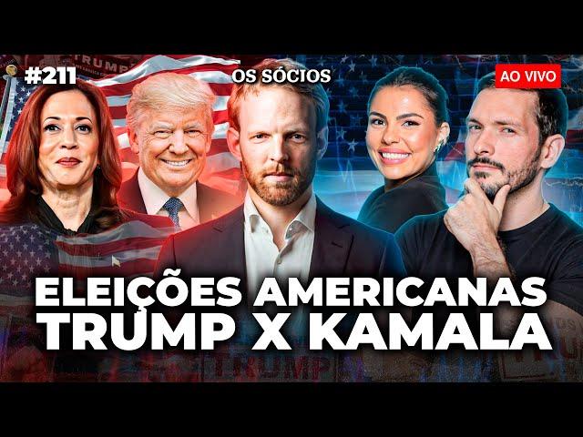 TRUMP X KAMALA: QUEM VAI VENCER AS ELEIÇÕES AMERICANAS? (Com OLIVER STUENKEL) | Os Sócios 211