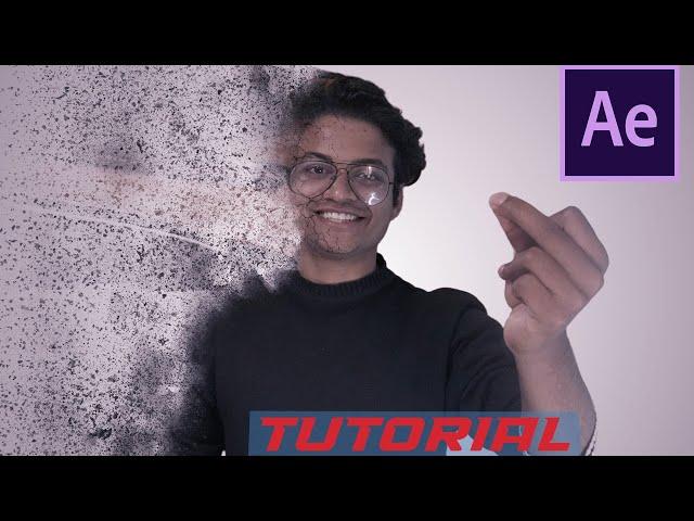 Disintegration Effect || After Effects Tutorial (No Plugin)