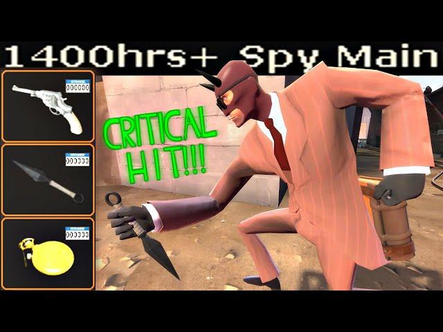 Trickstab Specialist1400+ Hours Spy Main Experience (TF2 Gameplay)