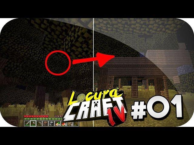 HABITACIÓN EN EL ÁRBOL | LOCURACRAFT 4 EP 1 - MINECRAFT SERIE SURVIVAL 1.9+