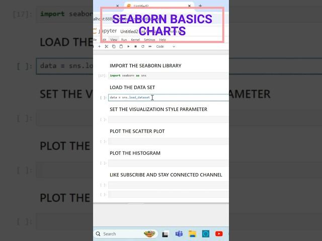 Data Visualization: A Beginner's Guide to Python Charts #python #seaborn #trendingshorts