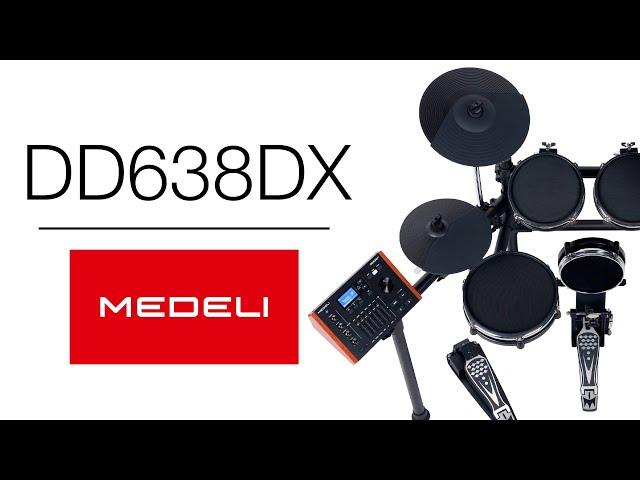 BATERIA ELETRONICA MEDELI DD638DX