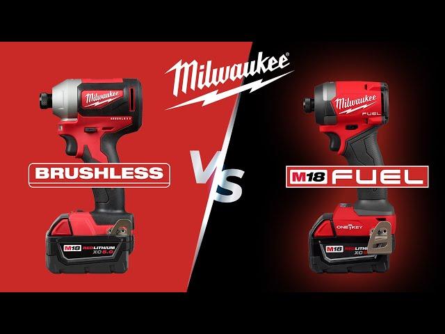 Milwaukee M18 FUEL vs M18 BRUSHLESS Motors - Are they really different?