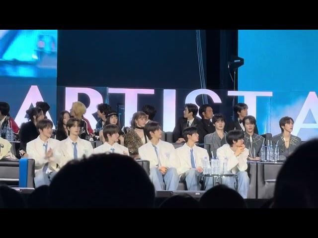 241227 IDOLS REACTION TO NCT WISH @ 2024 ASIA ARTIST AWARDS #AAA2024