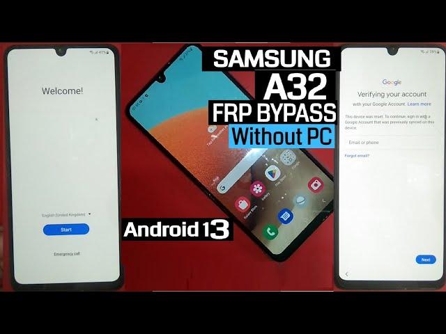 Samsung A32 frp bypass Android 13 | samsung a32 google account bypass | samsung a325f frp unlock