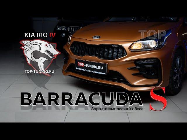 Тюнинг Kia Rio 4 обвес Barracuda S