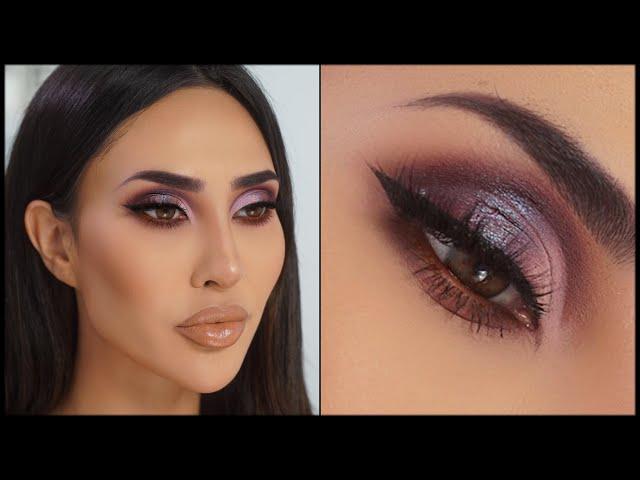 HUDA BEAUTY NAUGHTY PALETTE RELAXING MAKEUP TUTORIAL | BrittanyBearMakeup