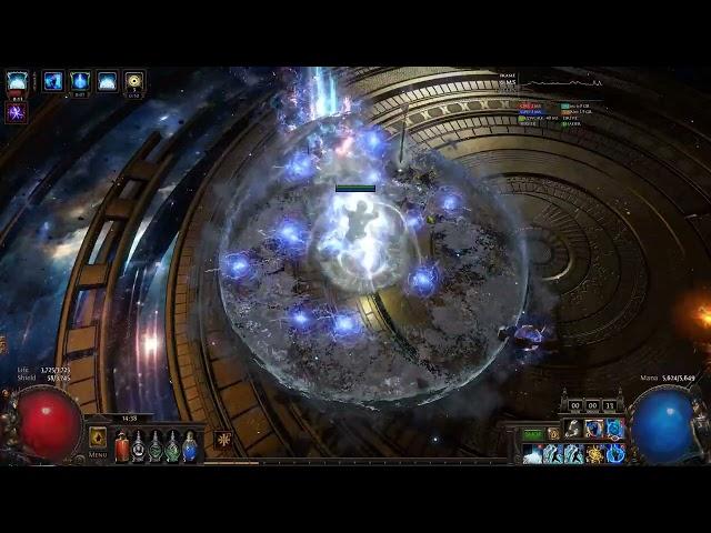 Archmage Ball Lightning of Orbiting League Starter (PoB in description)