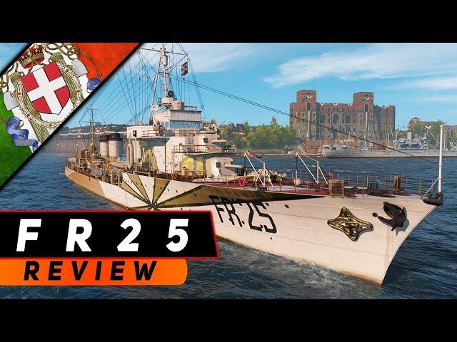 ЭСМИНЕЦ FR25! ИТАЛЬЯНСКИЙ ГЕПАРД! WORLD OF WARSHIPS