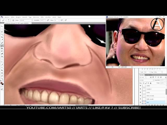 SpeedPainting - PSY - Gangnam style