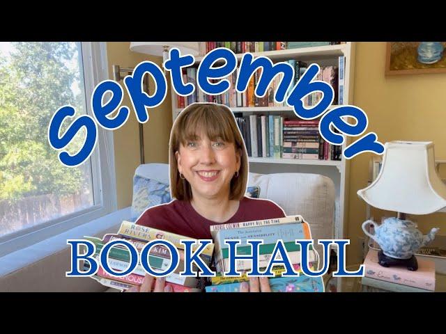 September Book Haul || Fiction, Mystery, Memoir, & More!