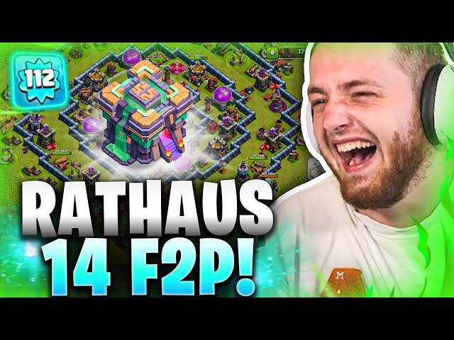 ALLE  MAUERN MAXED & PLATZ 1 im Free2Play PROJEKT?! | Clash of Clans F2P