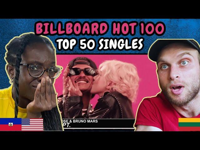 REACTION TO Billboard Hot 100 - Top 50 Singles (11/2/2024) | FIRST TIME WATCHING