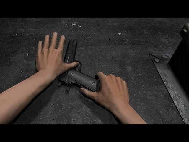 Hand Simulator - Как зарядить пистолет? [RUS]