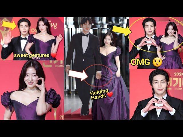 Park Shinhye & Kim Jaeyoung’s Shocking Appearance at SBS Drama Awards 2024! Best Couple Award WIN