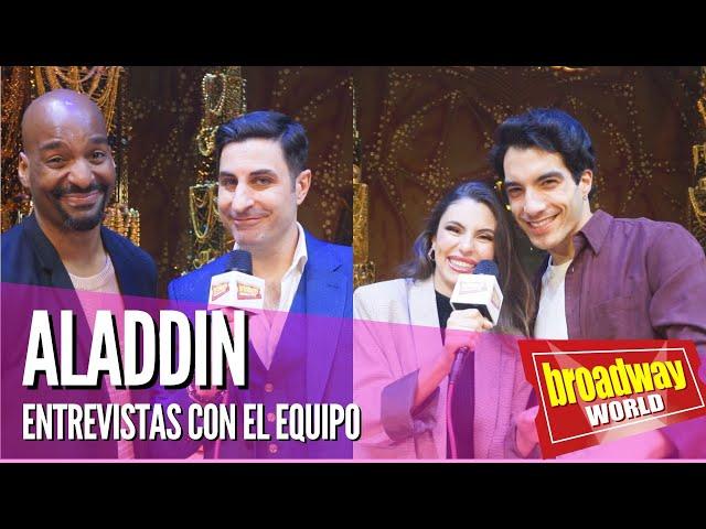 ALADDIN - Entrevistas con el equipo - Teatro Coliseum (Madrid, 2023)