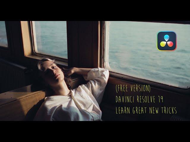 Davinci Resolve 19 (free) - Split toning, free film grain and more great techniques