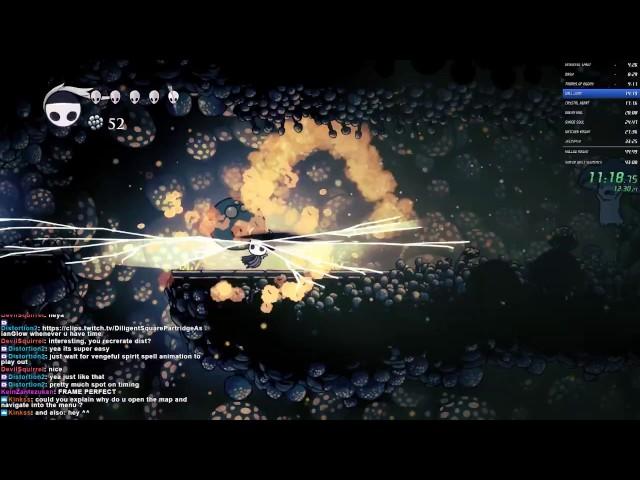 Hollow Knight any% 43:13 (Short Life World Record)